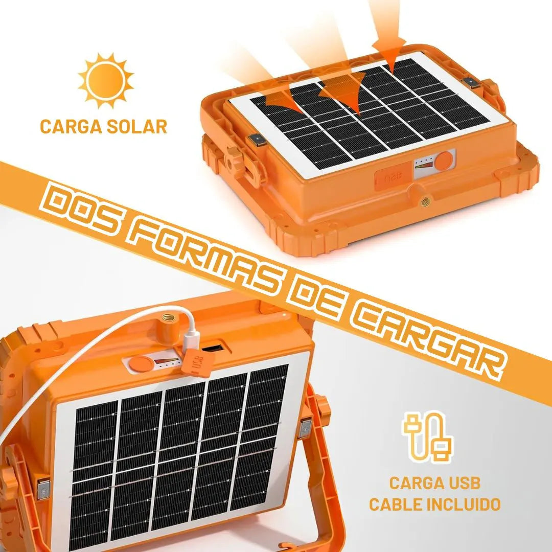 PANEL SOLAR RECARGABLE ™️