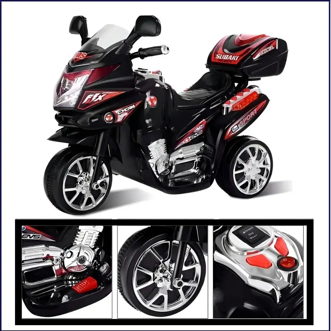 Moto eléctrica  recargable™️¡Aventura en Tres Ruedas para los Pequeños!