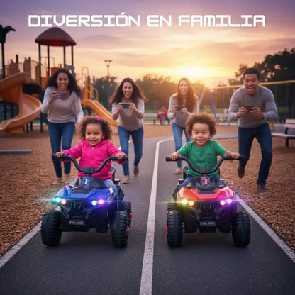 CUATRIMOTO RECARGABLE ™️Niños de 1 a 4 años