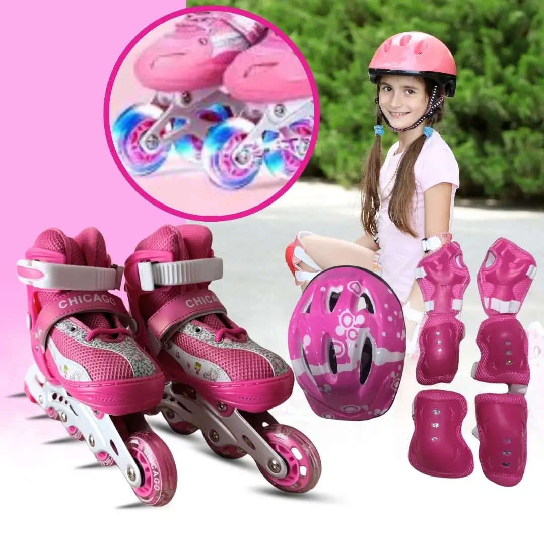 Patines en linea con luces ™️
